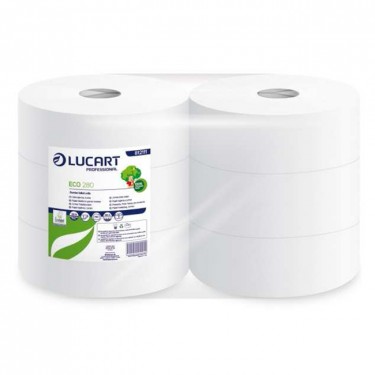 Rouleaux papiers toilettes maxi jumbo t400 par lot de 6 premier prix - a10015_0