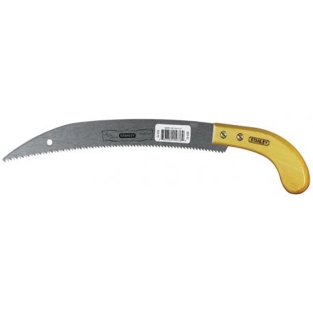 Scie couteau de jardinier 355mm manche bois STANLEY 1-15-676_0