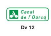 Signalisation cyclable DV 12 - Panneau routier 200x200_0