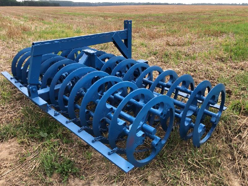 Tasse-avant agricole Lemken Variopack - 3m - double rouleaux à disques fonte diamètre 700mm - en occasion