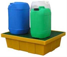 Bac de rétention plastique 70 litres sans pieds - Polyéthylène - BRLP70/230_0