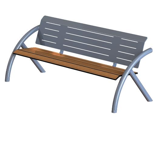 Banc public en bois buton industries bc 171 cm_0