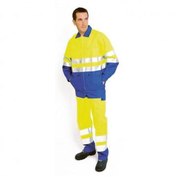 Blouson HV Classe 2 - C/P Bugatti Jaune Fluo Taille 0 - Marque DMD France_0