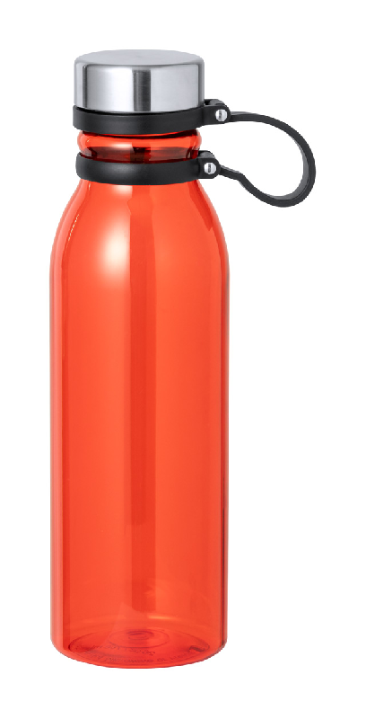 Bouteille en RPET - 830 ml avec couvercle en acier inoxydable - Sans BPA_0