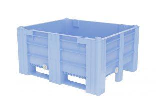 Caisse-palette en plastique Dolav Ace 460 - 445L - 750kg max - pleine ou ajourée, standard ou renforcée_0