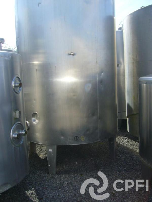 Cuve Terlet 6500 L - Agitation Tri-pâle - Moteur 1.1 KW - N° CUV008_0