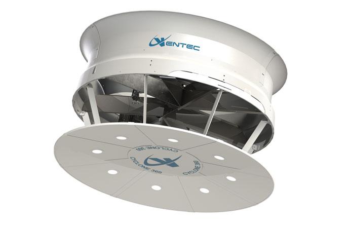 Cyclone 360 - Ventilateur hélicoïde industriel 360°, haute performance, design innovant et silencieux_0