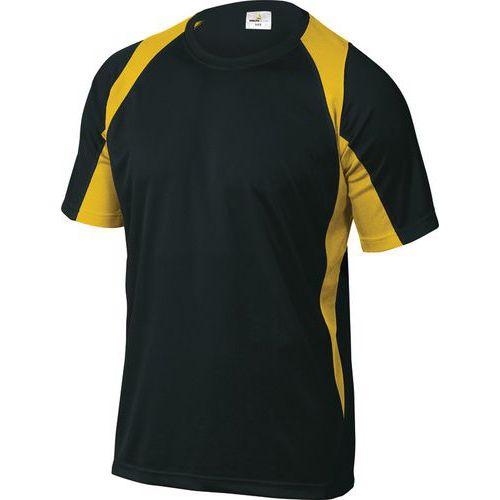 DELTA PLUS - Tee-shirt BALI Noir et Jaune - Taille M - Séchage rapide - BALINJTM_0