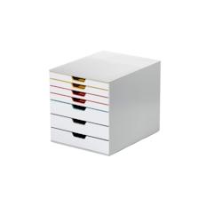 Durable Boîte à tiroirs MIX 7 762727 7 tiroirs gris/couleur - 762727_0