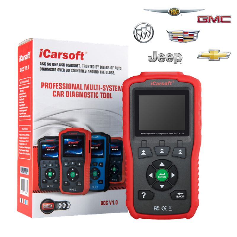 Icarsoft bcc v1.0 - valise diagnostic auto pour jeep - gmc