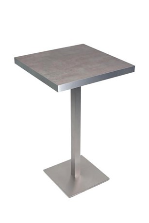 MANGE DEBOUT MERCURE BÉTRON ET ALUMINIUM 68 X 68 CM