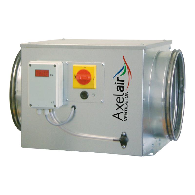 MINIBLUE LOBBY® Caisson d'extraction moteur EC diamètre 400 mm pression constante - Axelair - CMSL400_0