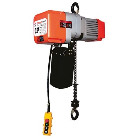 Palan électrique à chaîne 220 volts 500 et 1000 kg TLEV6_0