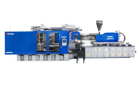 Presse à injection Tederic DH-1200T 9500 - Meca Plastic Distribution - Force de fermeture : 1200_0