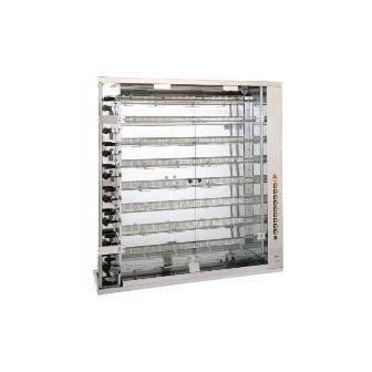 Rôtissoire ROTISOL spécial marché à poulets gaz - 4 broches / 24 poulets - PZ288ROT_0