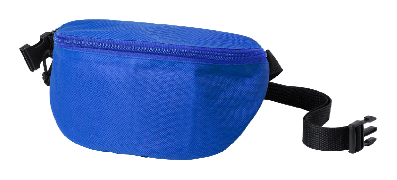 Sac banane zippé - Polyester 600D - Couleur bleu_0