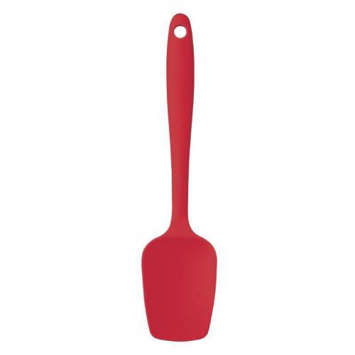 SPATULE / CUILLÈRE PROFESSIONNELLE EN SILICONE ROUGE VOGUE - 200 MM