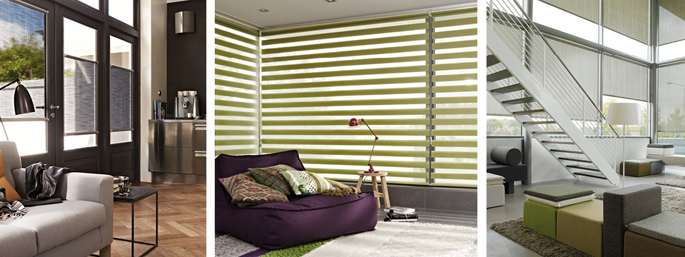 Stores enrouleurs Luxaflex® - Collection unique et vaste, 3 degrés de transparence, traitements Dustlock®/Topar®/Sanaplus®_0