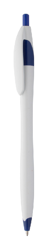 Stylo à bille en plastique - encre bleue - couleur bleu - 7g_0