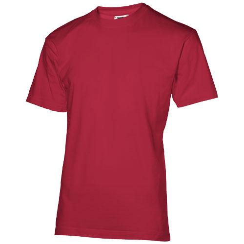 T-shirt manches courtes unisexe Return Ace 33S06281 - col côtelé, 100% coton, 180-190 g/m²_0