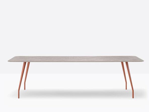 Table de réunion outdoor - RIZZ TRZ - Pedrali - Design contemporain - Résistante aux intempéries_0