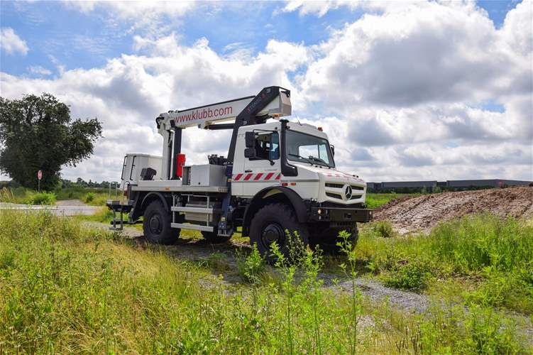 Xtenso 3 camion nacelle télescopique sur plateau pl unimog - klubb - 18,50m_0