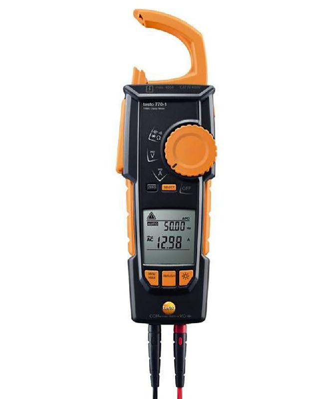 Pince multimètre Testo 770-1 - Identification automatique des grandeurs de mesure - TRMS - Fonctions Hold/Min/Max_0