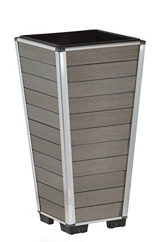 EVERFLOOR - Jardinière élégante et décorative en bois composite pour intérieur et extérieur_0