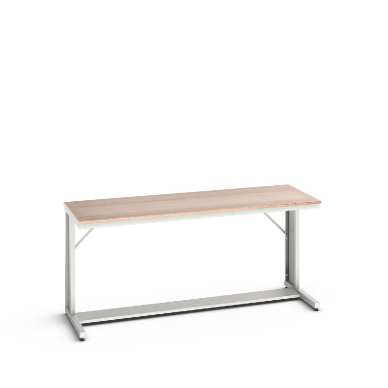 16922330.16 - Verso poste de travail - établi cantilever avec plateau multiplis 2000x800x930mm - RAL 7035_0