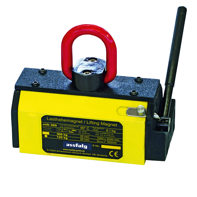 Aimant de levage - Elift 300 - Compact, robuste et polyvalent pour charges jusqu'à 300 kg_0