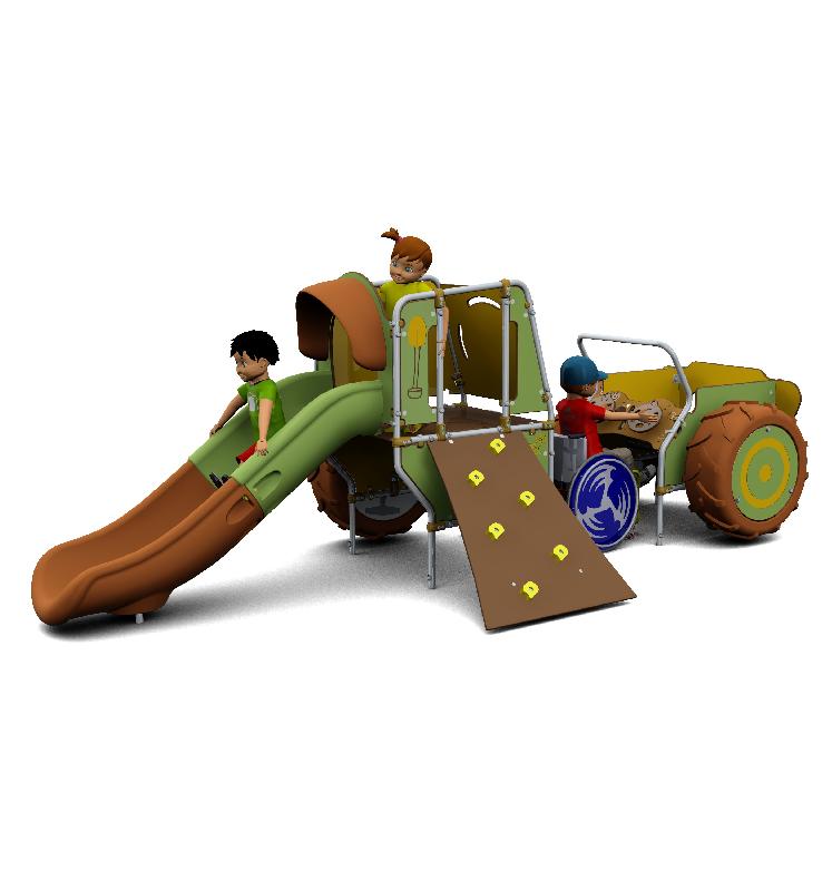 Aire de jeux Jeep toboggan 2/8 ans - ARJXJP-HS01/TBG_0