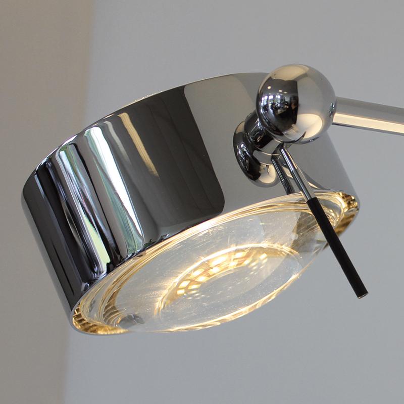 TOP LIGHT APPLIQUE MURALE PUK SIDES, À 1 LAMPE. 30 CM CHROME