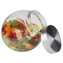 BOCAL AVEC COUVERCLE, (L)125 X (P)190 X (H)180 MM - LOT DE 2