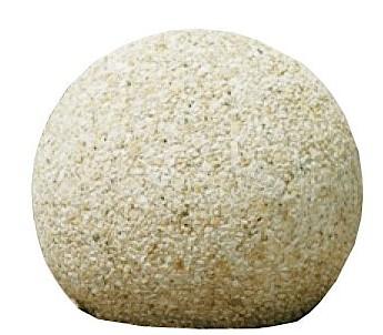 Borne urbaine sphérique en béton armé - 40 cm de diamètre, 37 cm de hauteur, 84 kg_0