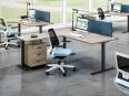 Bureau individuel QUATRO avec retour - Kesiolt_0