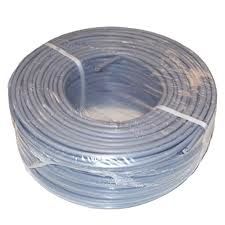 CÂBLE SOUPLE DOMESTIQUE COURONNE DE 50 MÈTRES 2X1.5MM² GRIS HO5VVF2X1.5