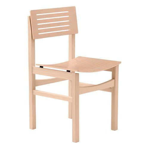 CHAISE EOLE 4 PIEDS - HÊTRE BOULEAU - HÊTRE BOULEAU - SUNSET CREATION