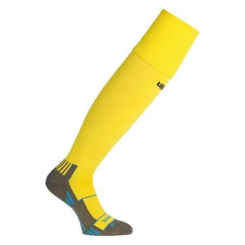 CHAUSSETTES DE FOOT - UHLSPORT - TEAM PRO JAUNE CITRON/NOIR