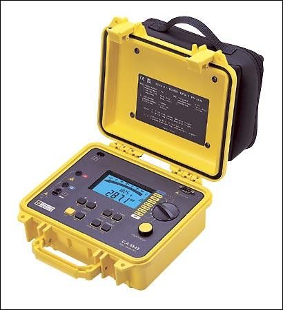 CONTRÔLEUR D'ISOLEMENT NUMÉRIQUE 2KOHM À 4TOHM, 1KV AC/DC MAX, CATIII 600V - CARCA6543