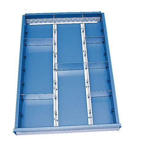 COMPARTIMENTAGE METALLIQUE POUR TIROIR H = 60 MM