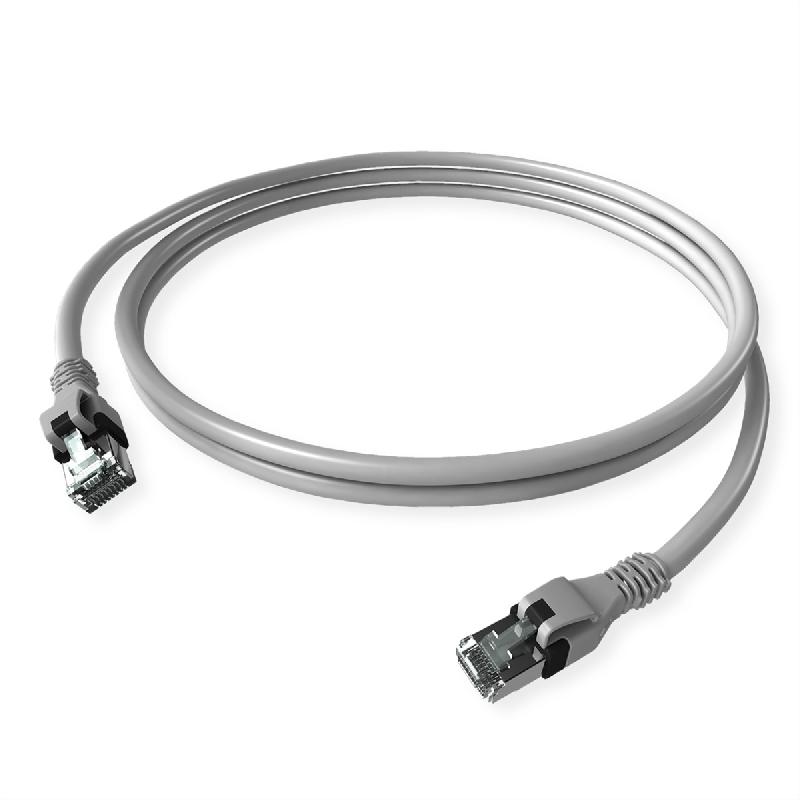 Cordon EasyLan DualBoot PushPull IP20, Cat.6 (Classe E), gris, 2 m_0
