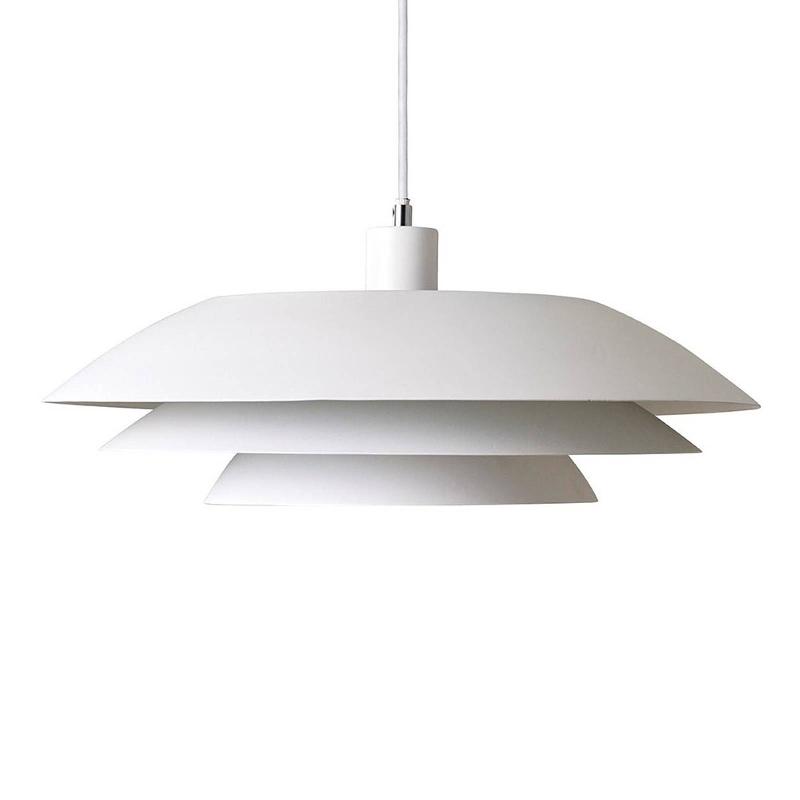 DYBERG LARSEN DL45 SUSPENSION EN MÉTAL BLANC