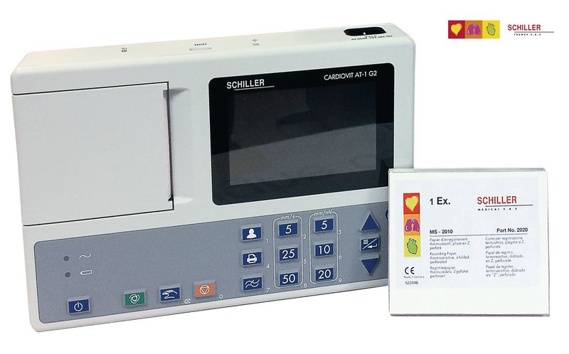 ECG SCHILLER CARDIOVIT AT1 G2 3 PISTES