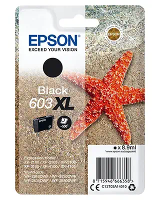 Epson Singlepack Black 603XL Ink_0
