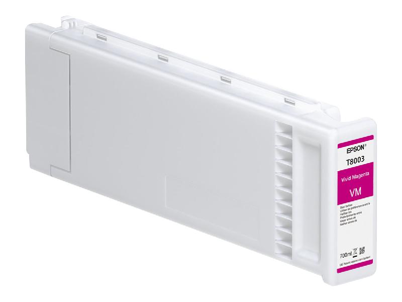 EPSON T8003 - MAGENTA VIF - ORIGINAL - CARTOUCHE D'ENCRE
