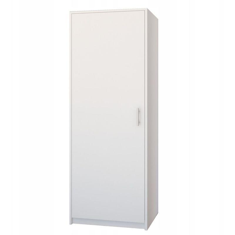 Essen Petite Armoire Contemporaine Chambre Bureau Studio 180x55x42 Cm Penderie Meuble De Rangement Blanc Blanc Hucoco Comparer Les Prix De Essen Petite Armoire Contemporaine Chambre Bureau Studio