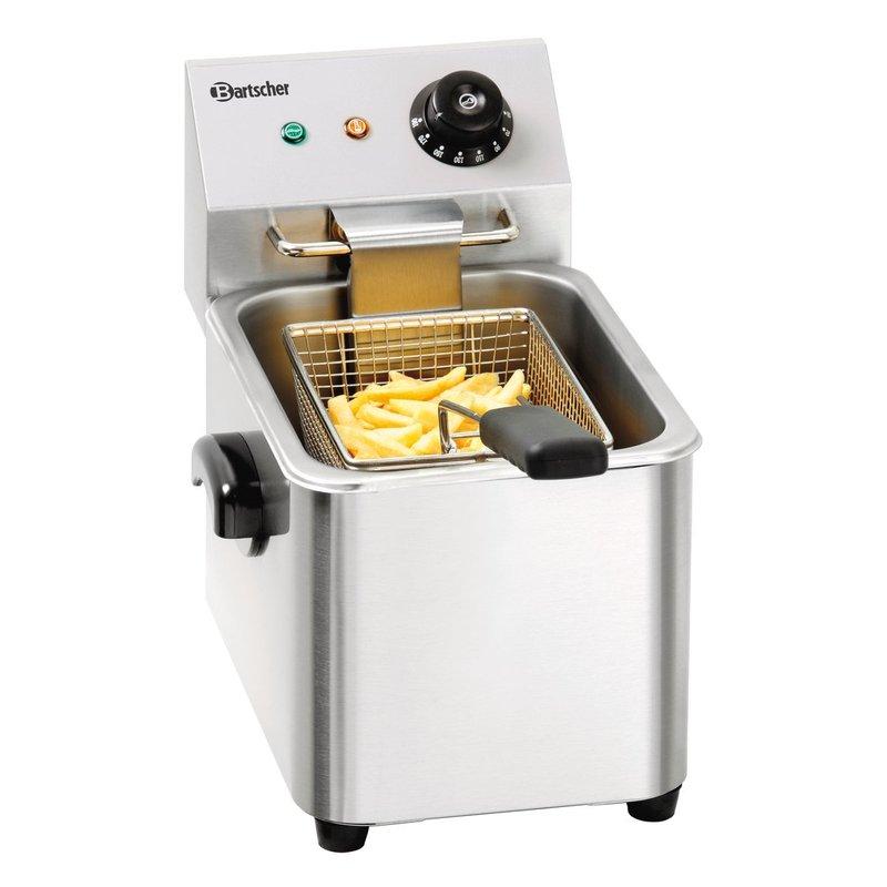Friteuse électrique à poser SNACK I - 1 cuve - 4 L | Bartscher_0