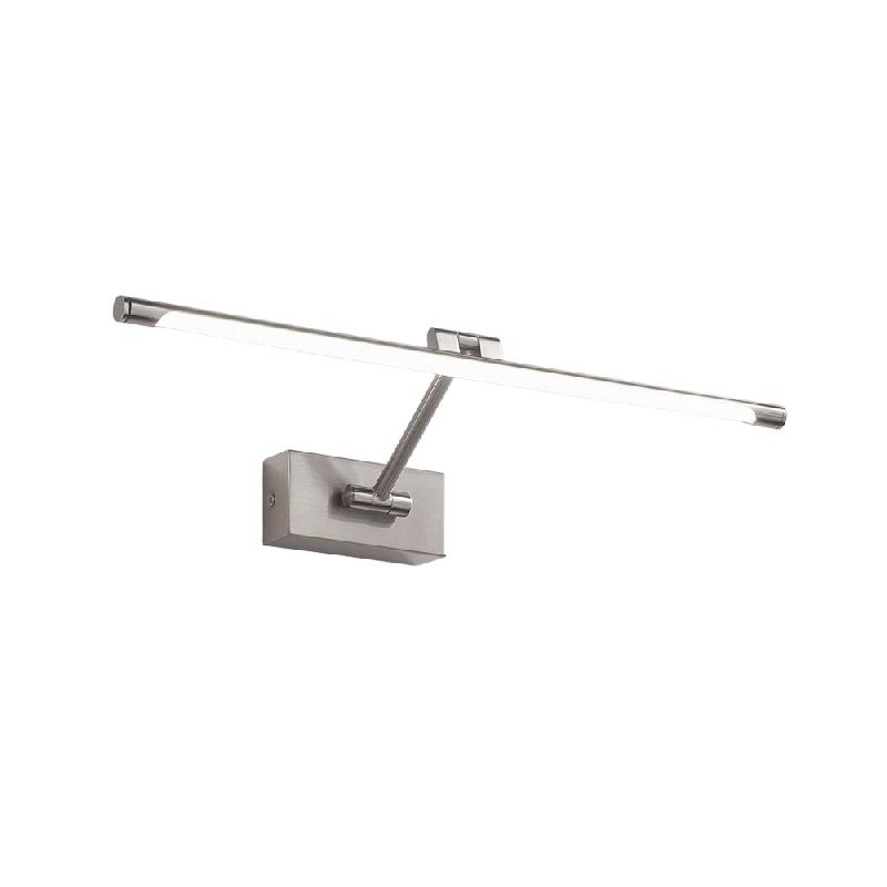 Gea Luce Applique Gap442C Gealuce En Métal Chromé, Led 8W 3000K, Lumière Indirecte, Diffuseur Synthétique, Ip20, Design Moderne - Gealuce - argent_0