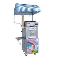 ICM-G33 - Machine à glace italienne professionnelle NK Protelex - Production maximale de 38 litres/heure avec pompe à air intégrée_0