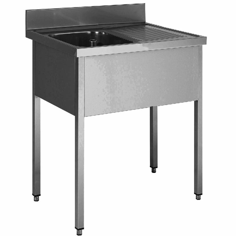 ITALCONCEPT L2G Plonge Inox 304 Demontable, 1 Bac  850mm x 1400mm x 600 mm - 3616350023629_0